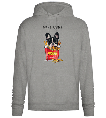 French Fries Design - Premium Essential Unisex Hoodie_ORION GREY II_front