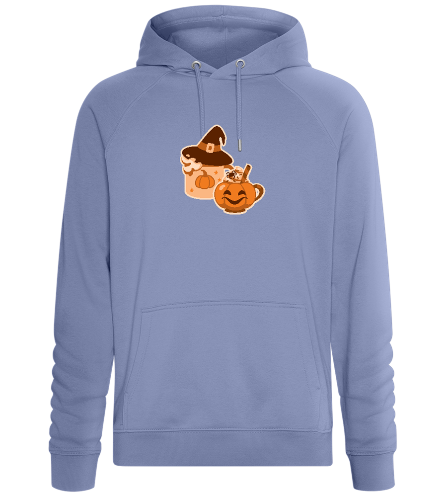 Spooky Pumpkin Spice Design - Comfort unisex hoodie_BLUE_front