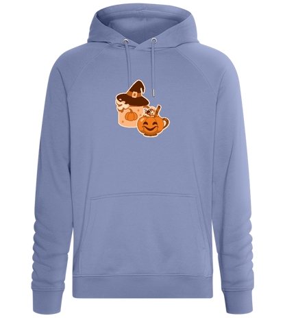 Spooky Pumpkin Spice Design - Comfort unisex hoodie_BLUE_front