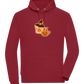 Spooky Pumpkin Spice Design - Comfort unisex hoodie_BORDEAUX_front