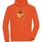 Spooky Pumpkin Spice Design - Comfort unisex hoodie_BURNT ORANGE_front