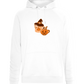 Spooky Pumpkin Spice Design - Comfort unisex hoodie_WHITE_front