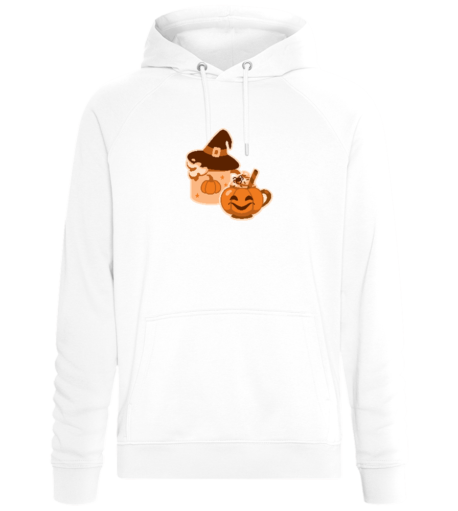 Spooky Pumpkin Spice Design - Comfort unisex hoodie_WHITE_front