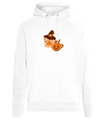 Spooky Pumpkin Spice Design - Comfort unisex hoodie_WHITE_front