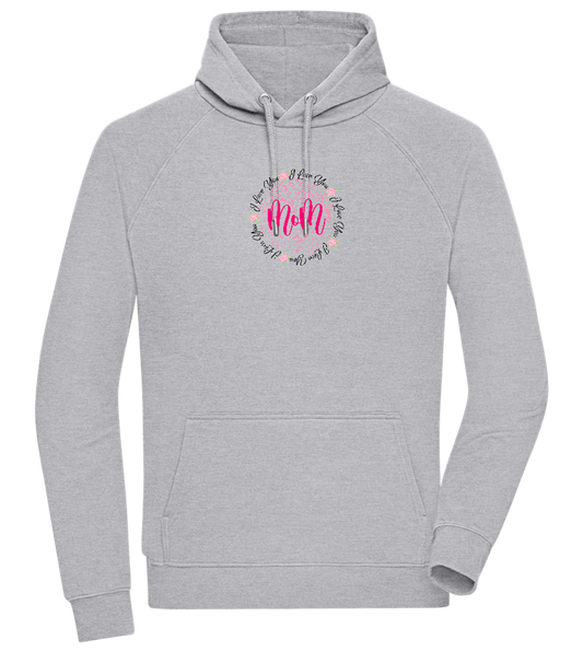 I Love You Mom Design - Comfort unisex hoodie_ORION GREY II_front