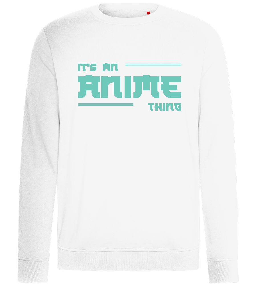 An Anime Thing Design - Comfort unisex sweater_WHITE_front