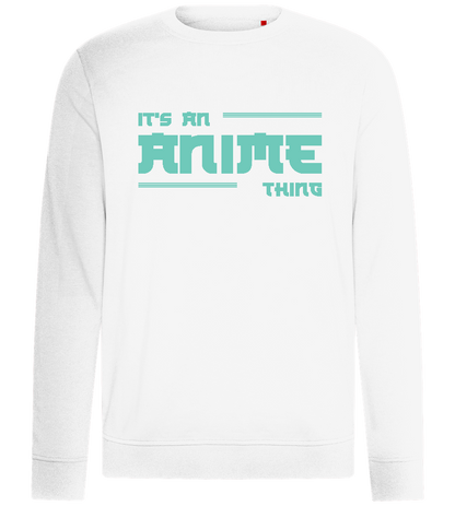 An Anime Thing Design - Comfort unisex sweater_WHITE_front