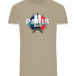 City of Light Design - Comfort men's fitted t-shirt_KHAKI_front