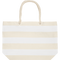 Striped Cotton Beach Bag_WHITE_front
