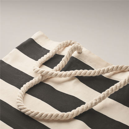 Striped Cotton Beach Bag_BLACK_DETAILEDIMAGE_back_1