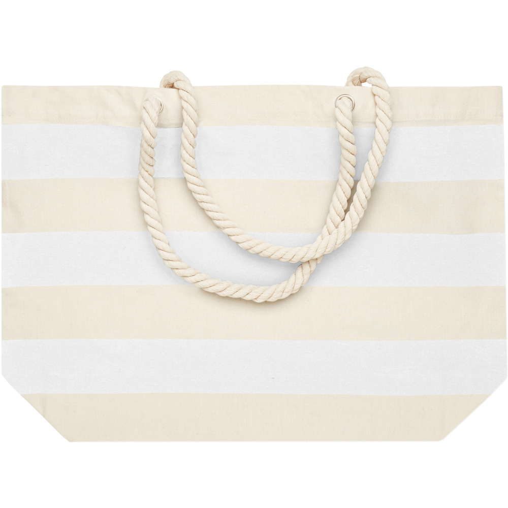 Striped Cotton Beach Bag_WHITE_DETAILEDIMAGE_front_2