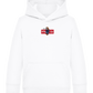 What's Up Dog Design - Comfort Kids Hoodie_WHITE_front