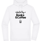 Books and Coffee Design - Premium Essential Unisex Hoodie_WHITE_front