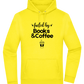 Books and Coffee Design - Premium Essential Unisex Hoodie_YELLOW_front