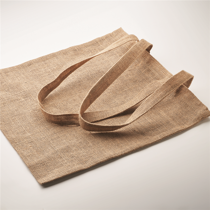 Jute Shopping Bag with Long Handles_BEIGE_DETAILEDIMAGE_back_1