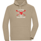 Team No Valentine Design - Comfort unisex hoodie_KHAKI_front