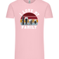 I Love My Family Design - Comfort Unisex T-Shirt_CANDY PINK_front