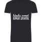 Kinda Sweet Kinda Savage Design - Basic Unisex T-Shirt_FRENCH NAVY_front