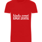 Kinda Sweet Kinda Savage Design - Basic Unisex T-Shirt_RED_front