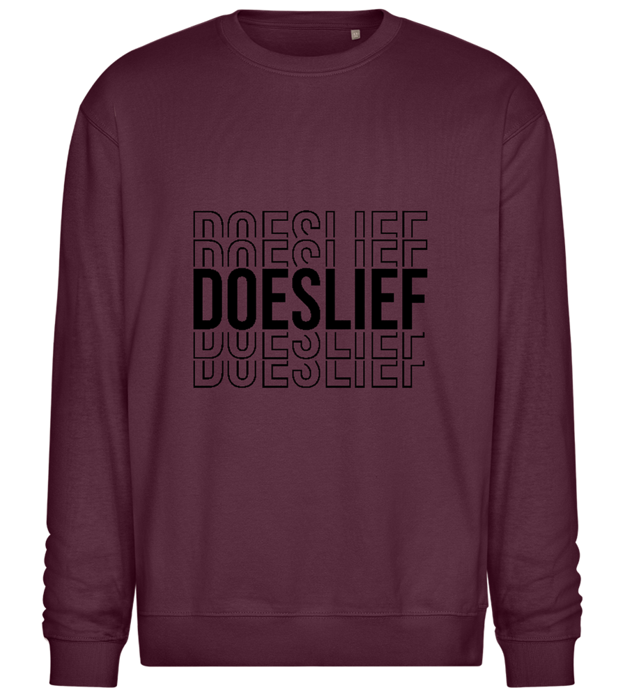 Be Sweet Design - Comfort Essential Unisex Sweater_BORDEAUX_front