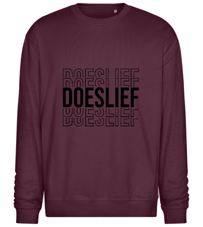 Be Sweet Design - Comfort Essential Unisex Sweater_BORDEAUX_front