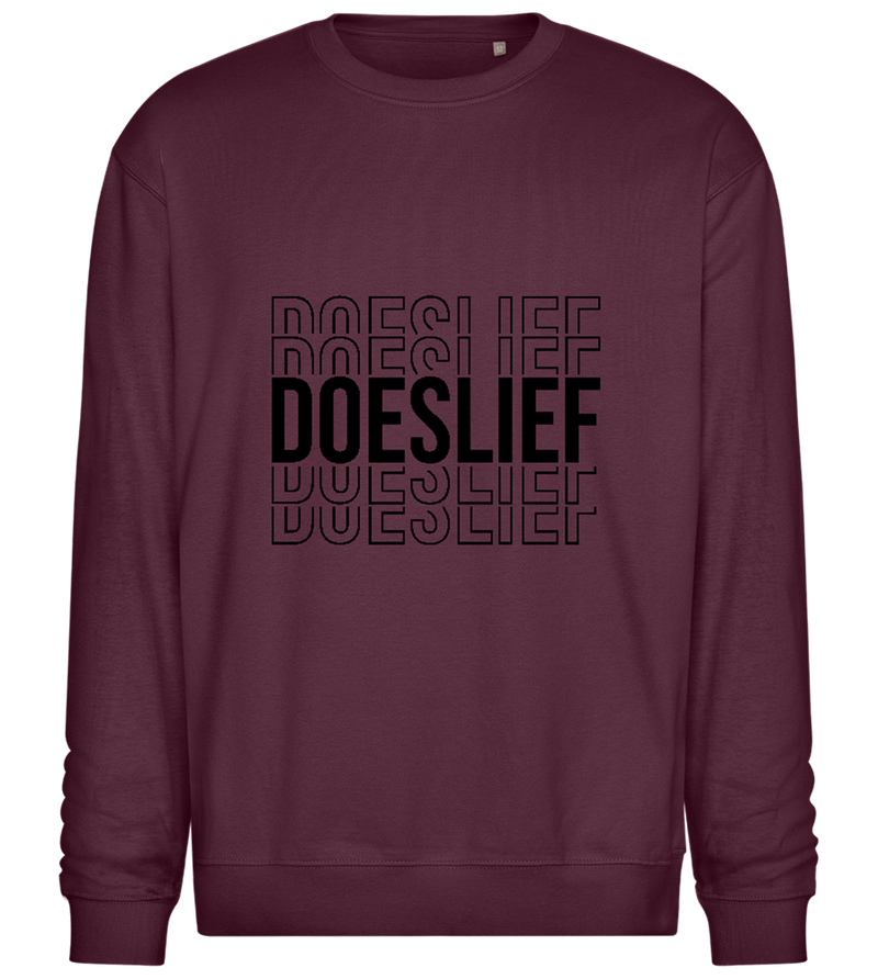 Be Sweet Design - Comfort Essential Unisex Sweater_BORDEAUX_front