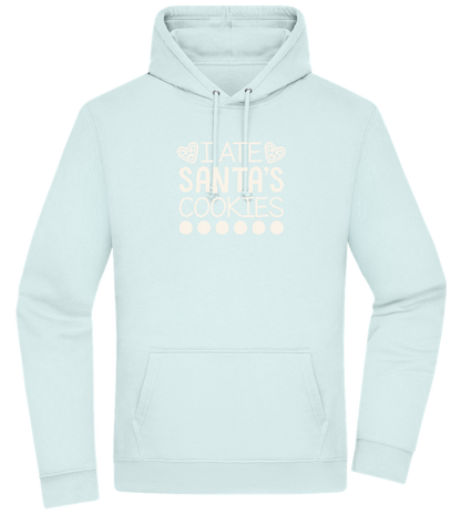 Santa's Cookies Design - Premium Essential Unisex Hoodie_ARCTIC BLUE_front