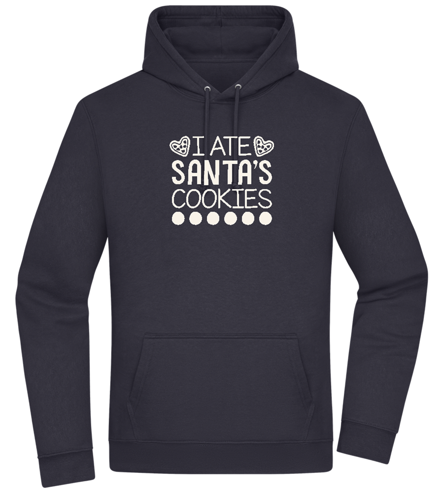 Santa's Cookies Design - Premium Essential Unisex Hoodie_FRENCH NAVY_front