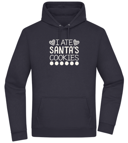 Santa's Cookies Design - Premium Essential Unisex Hoodie_FRENCH NAVY_front