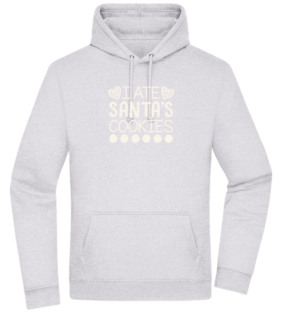 Santa's Cookies Design - Premium Essential Unisex Hoodie_ORION GREY II_front