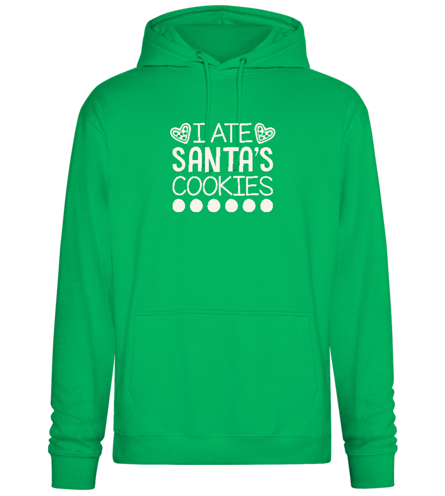 Santa's Cookies Design - Premium Essential Unisex Hoodie_SPRING GREEN_front