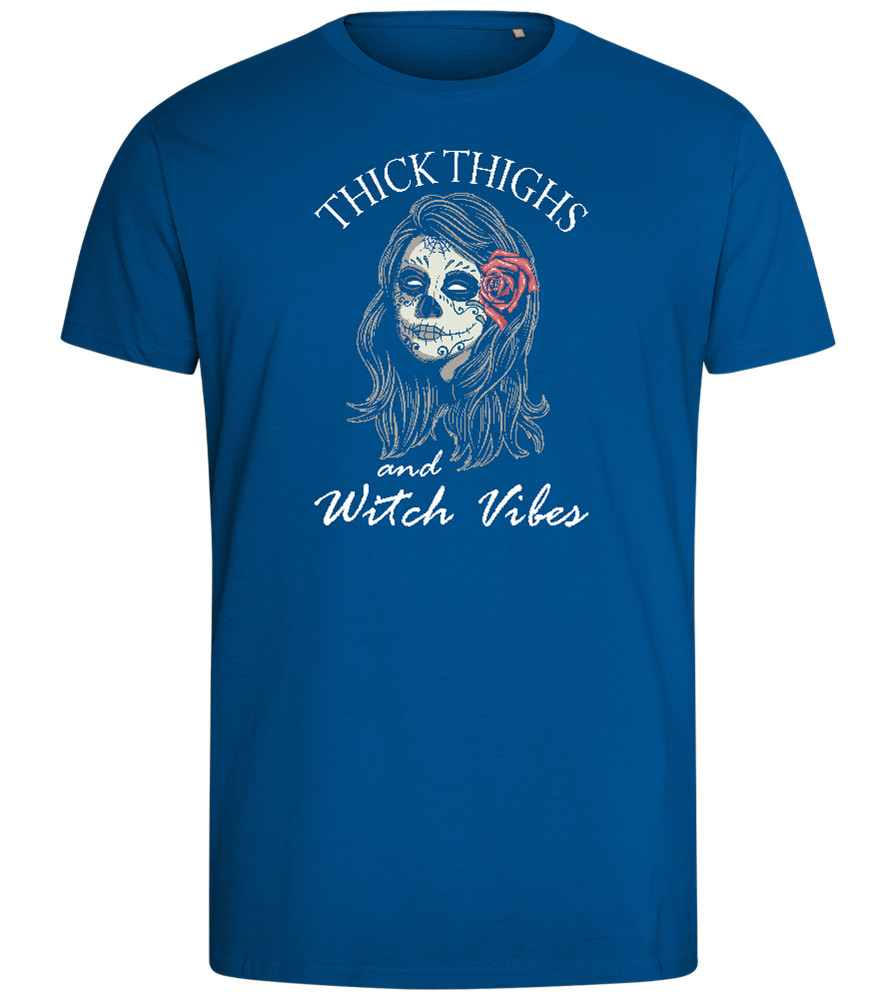 Witch Vibes Design - Comfort men's fitted t-shirt_ROYAL_front