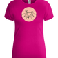 Bicycle Life Keep Moving Design - Comfort women's t-shirt_FUCHSIA_front