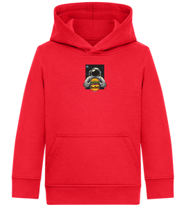 Spaceman Burger Design - Comfort Kids Hoodie