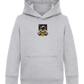 Spaceman Burger Design - Comfort Kids Hoodie_ORION GREY II_front