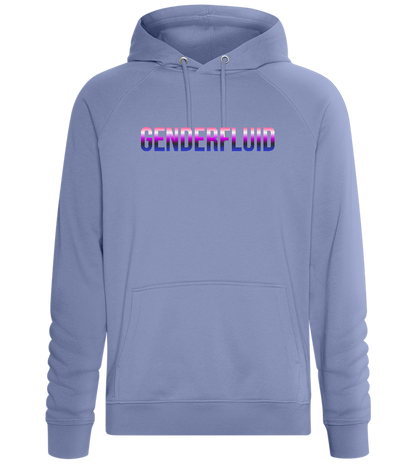 Genderfluid Visibility Design - Comfort unisex hoodie_BLUE_front