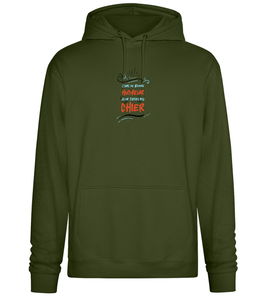 Good Mood Design - Premium Essential Unisex Hoodie_ARMY_front