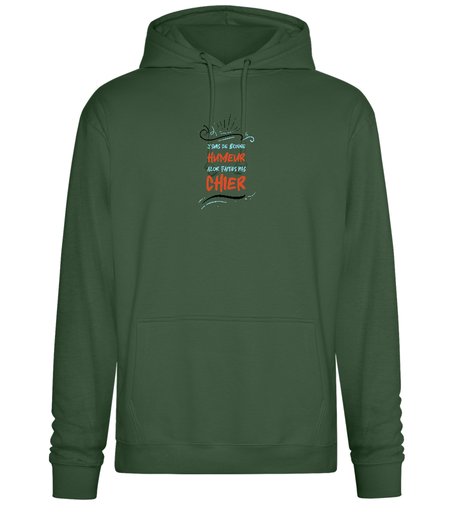 Good Mood Design - Premium Essential Unisex Hoodie_GREEN BOTTLE_front