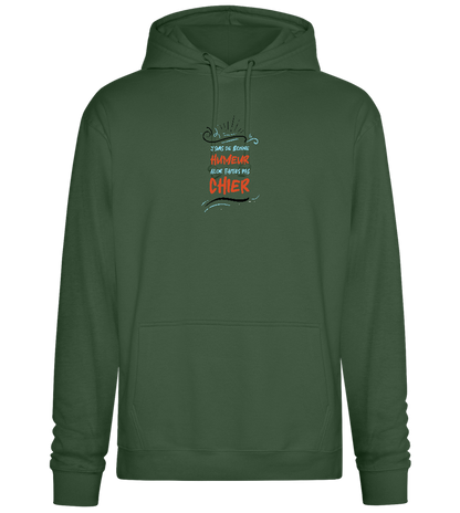 Good Mood Design - Premium Essential Unisex Hoodie_GREEN BOTTLE_front