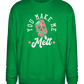 You Make Me Melt Ice Cream Design - Comfort Essential Unisex Sweater_MEADOW GREEN_front