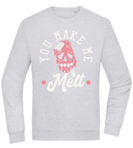 You Make Me Melt Ice Cream Design - Comfort Essential Unisex Sweater