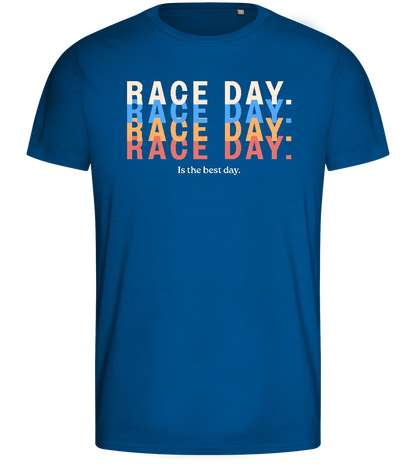 Best Day of the Week Design - Basic men's fitted t-shirt_ROYAL_front