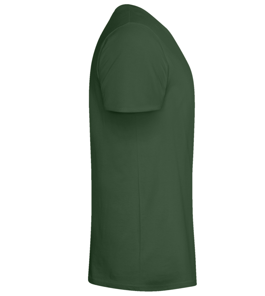 Best Day of the Week Design - Basic men's fitted t-shirt_GREEN BOTTLE_right