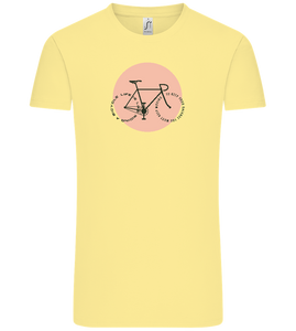 Bicycle Life Keep Moving Design - Comfort Unisex T-Shirt