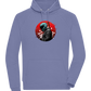 Samurai Bike 2 Design - Comfort unisex hoodie_BLUE_front