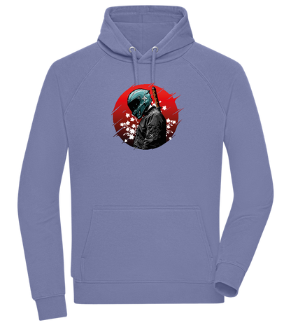 Samurai Bike 2 Design - Comfort unisex hoodie_BLUE_front