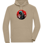 Samurai Bike 2 Design - Comfort unisex hoodie_KHAKI_front