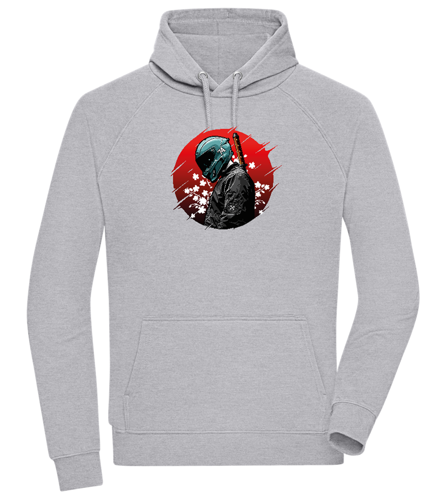 Samurai Bike 2 Design - Comfort unisex hoodie_ORION GREY II_front