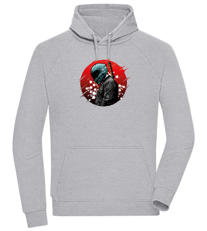 Samurai Bike 2 Design - Comfort unisex hoodie_ORION GREY II_front