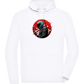 Samurai Bike 2 Design - Comfort unisex hoodie_WHITE_front